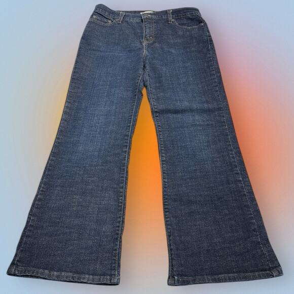 LEVI’S 512 Women’s 12S PERFECTLY SLIMMING BOOTCUT Blue Jeans - Picture 2 of 4
